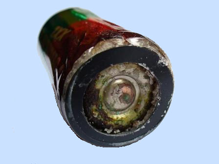 lekkende batterij