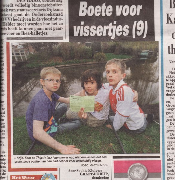 na schooltijd gaan we vissen